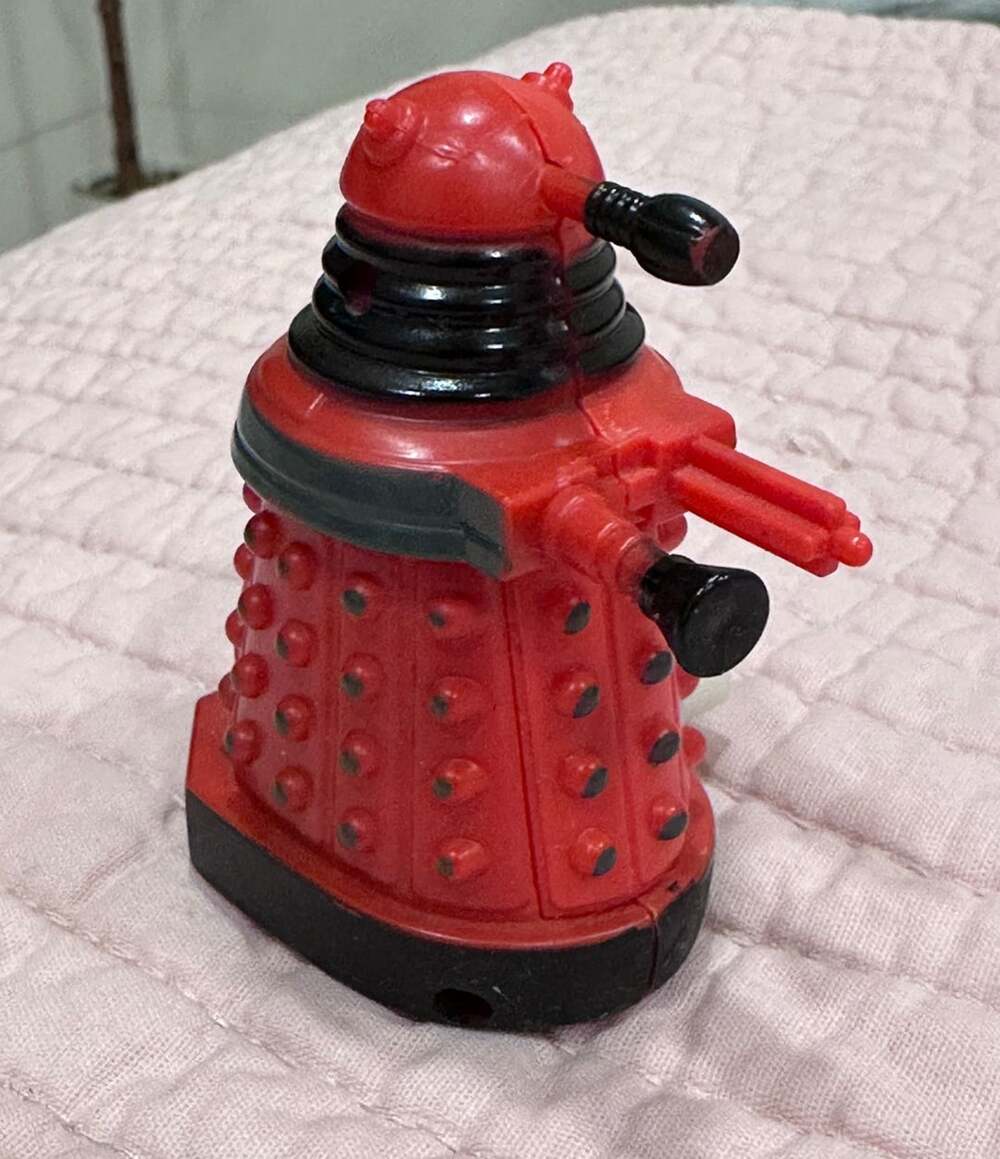 Doctor Who Red Dalek Wind-Up Toy Figure